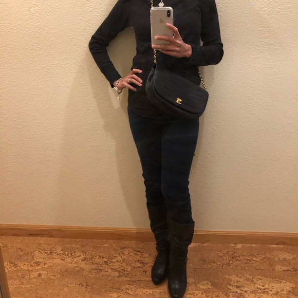 SOLD@Merca AUTHENTIC PRELOVED CHANEL BAG BLACK - Picture 6 of 8